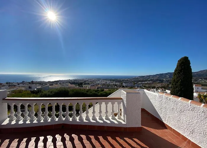 Views Mediterranean Panorama Villa Nerja